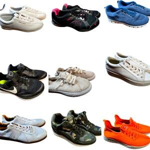 Bulk Men’s Women’s Tennis Athletic Shoe Lot Of 9 Name Brand Wholesale Reseller
